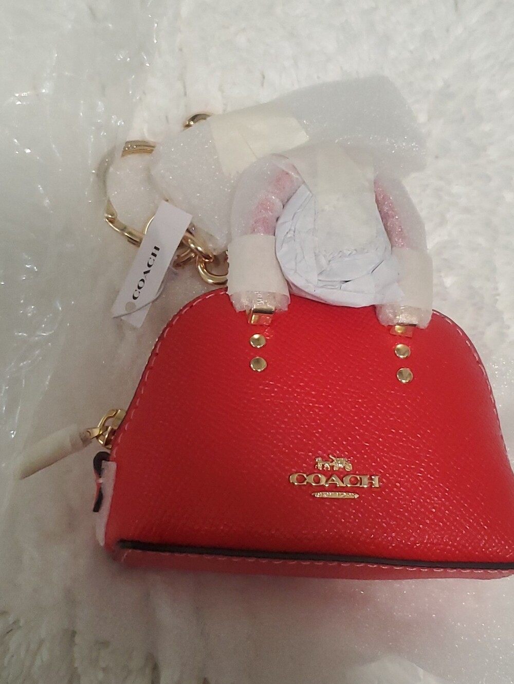 Coach Kids Red Mini Dome Satchel | Cute Red Handbag